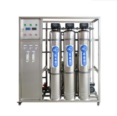 China Home Hotels Use Pure Drinking Water Making Treatment Industrial RO System Filter Purification Plant Machine 500l/H Reverse Osmosis for sale