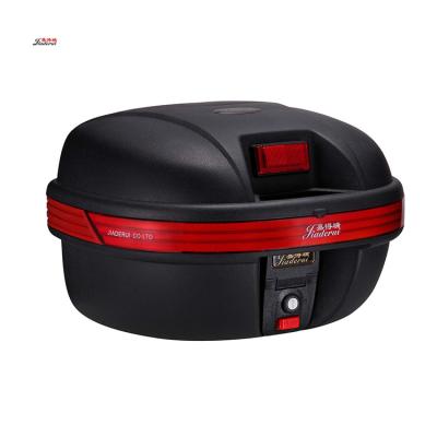 China Private Label PP Material Motorcycle 29l Top And Rear Box Motorcycle Tail Boxes for sale