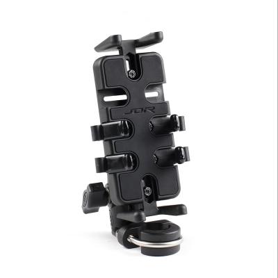 China Wholesale Factory Adjustable Adjustable Bicycle Motorcycle Phone Holder Mount Handlebar Bike Phone Mount Mobile Cell Phone Holder For Motorbike for sale