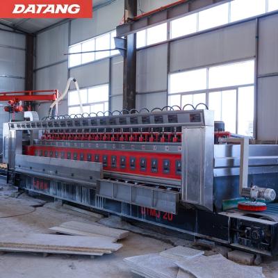 China Hotels DTMJ Multi Head Continuous Polishing Machine For Marble Stone Grinder Granite Machine for sale