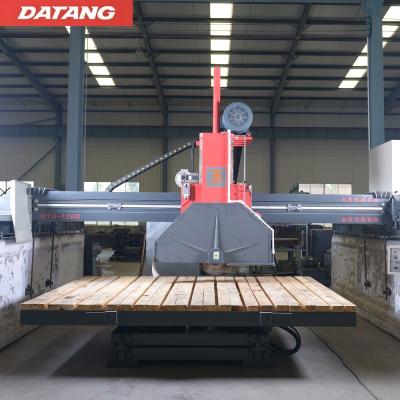 China DTQ Hotel Quality Quarry Granite Stone Slab Block Marble Cutter Bridge Cutting Saw Machine Price for sale