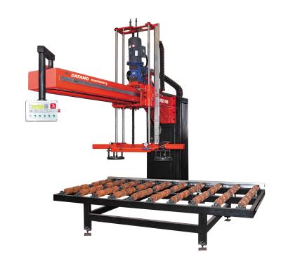 China High quality building material stores simple structure single arm slab vacuum lifter for loading and unloading automatic polishing slab for sale