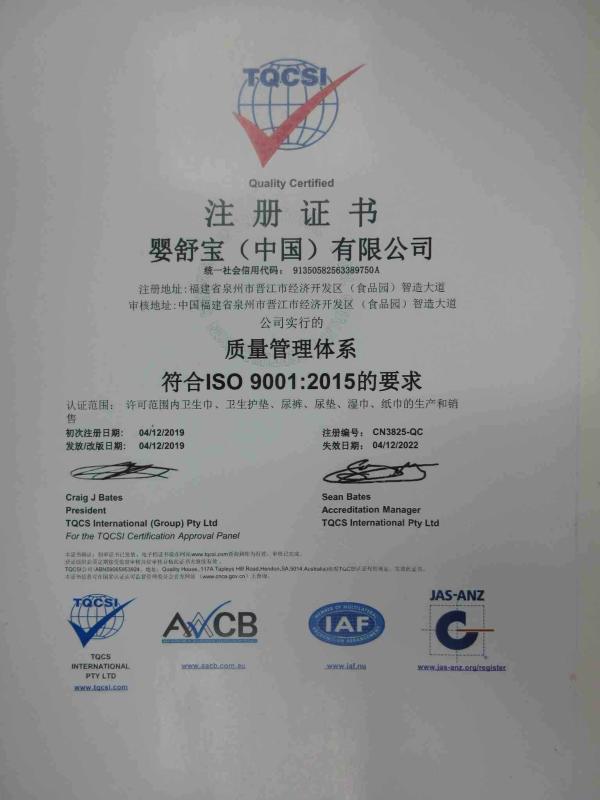 ISO9001 - Insoftb (China) Co., Ltd.