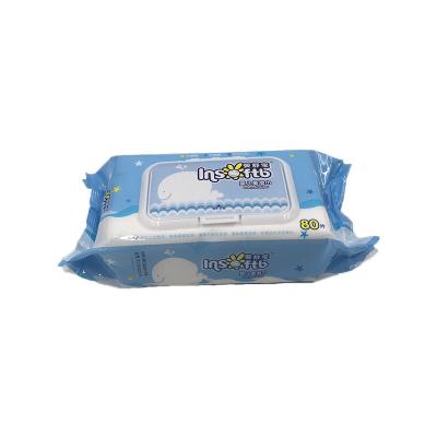 China Insoftb SKIN CARE baby wipes travel container 20*15cm Spunlace for sale