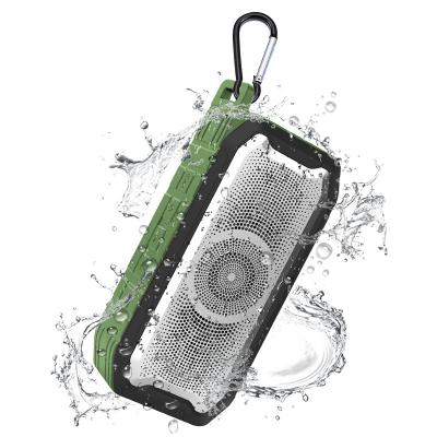 China Wireless charger for mobile phone BT5.0 IPX7 subwoofer wireless speaker the portable karaoke waterproof outdoor audio noise mini car board for sale