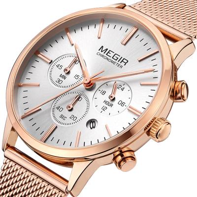 China New Fashion Multifunctional Automatic Wrist Watch Waterproof Chronograph Women's Watch Luxury Quartz Watch for sale