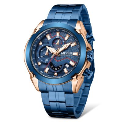 China Custom Quartz Men's Automatic Luminous Waterproof Luxury Watch Fashion Wristwatch Sports Date Alloy Watch for sale