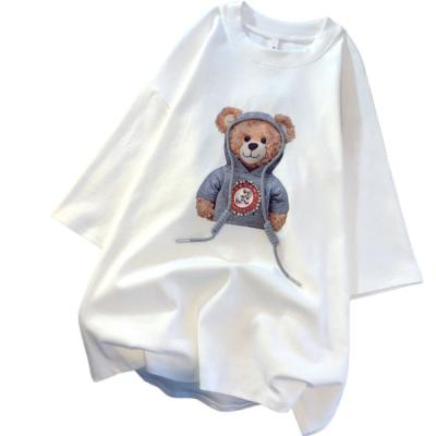 China 2021cute QUICK DRY Toddler Girl Cartoon Summer Clothes Ladies Ladies Clothes Women Feminine for sale