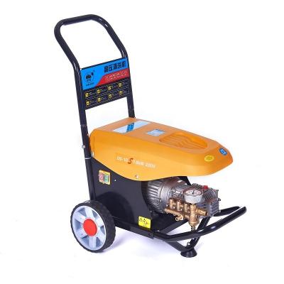 China Hotels household high pressure water jet cleaner 1.8kw power 10L/min 100bar car mobile electric high pressure washing machine for sale