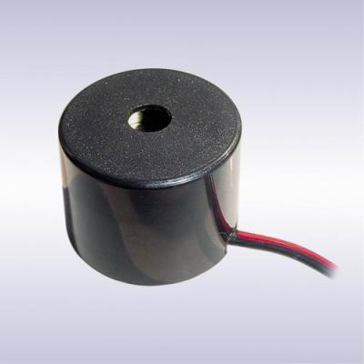 China Black PBT 30MM Piezo Wire Buzzer 12 Volt Piezoelectric Transducer for sale