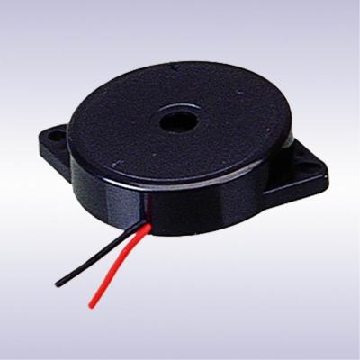 China Black ABS Piezo Wire Buzzer 85dB Sound , Electronic Buzzers for sale