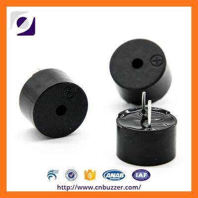 China 5V 2700 HZ PPO Black Active Electromagnetic Buzzer 12mm For Computer for sale