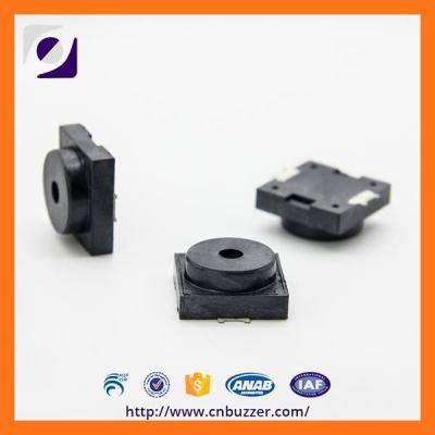 China 4000HZ 14mm Black SMD Piezo Buzzer with Patent , 5V 4KHz LCP Buzzer for sale