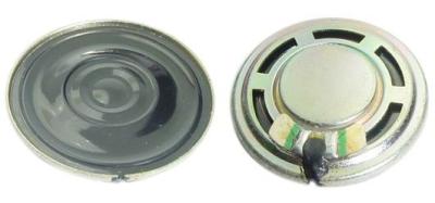 China Waterproof 30mm 8ohm 0.5W Micro / Mylar Speaker For Telecom Voip for sale