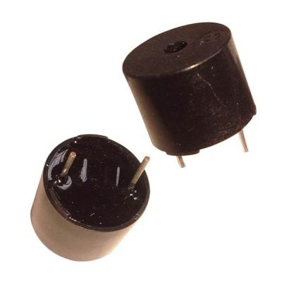 China Diameter 12mm Height 9.5mm Electromagnetic Buzzer 12V Buzzer 2300±300 Hz RoHS for sale