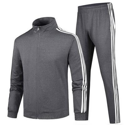 China Custom Logo Sweater Sportswear Suits Men Breathable Tracksuits Set Slim Fit Men 2 Piece Jogging Tracksuit for sale