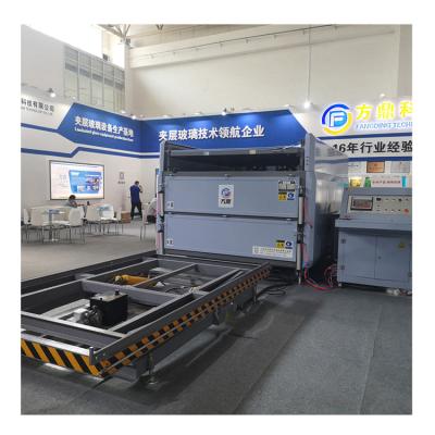 China Intelligent architecture / decorative / PDLC laminated glass and tempered lamination glass EVA oven for sale