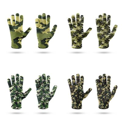 China Custom Gloves Wholesale Camouflage Gloves Mens Womens Outdoor Garden Work Gloves Cycling Fishing Gloves for sale