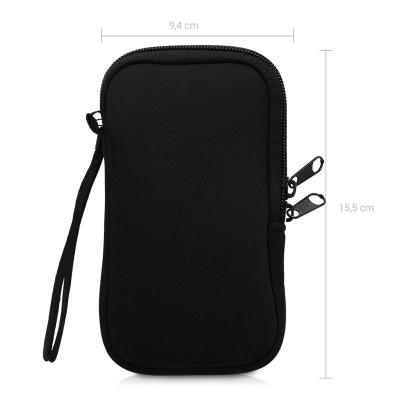 China Comfortable Outdoor Zipper Protection Mobile Phone Bag Hard Drive Data Cable Storage Bag for sale