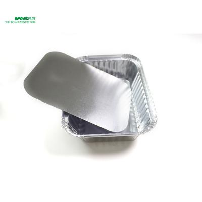 China Factory direct sales of ready-to-eat food disposable aluminum foil container safety restaurant various sizes foil to follow for sale