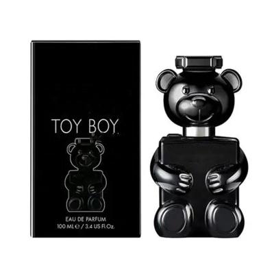 China Body Perfume Cologne For Man Perfume 100ml Male Fragrance Spicy Woody Cologne Body Spray Mist Parfum ToyBoy Black Bear Bottle One Drop Ship for sale