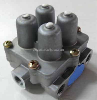 China Aluminum truck Four-circuit protection valve9347140100 9347140130 for sale