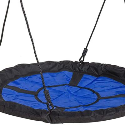 China Super Comfortable Four Star Small Outdoor Round Swing Patio Garden Kid Swing for sale