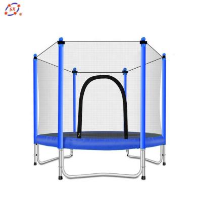 China With Protective Net Trampoline With Safety Enclosure Indoor Or Outdoor Trampoline For Kids for sale