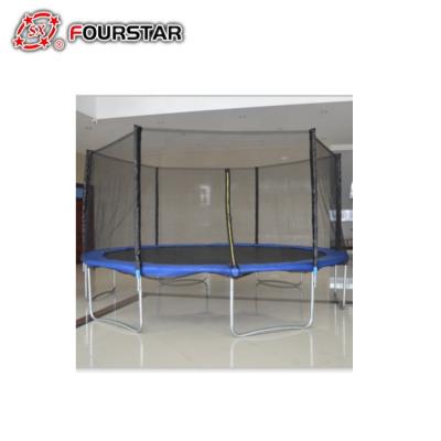 China With Protective Net Top Bounce Super Trampoline With Safety Round Pad 12-Foot UBPAD-S-12-B - FREE SHIP! for sale