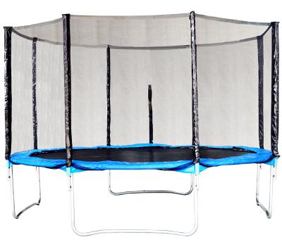 China With Protective 14 Foot Trampoline Blue Trampolines Net Rectangle for sale