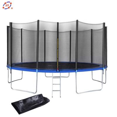 China With Protective Net 12FT 15ft Trampoline Combined Bounce Jump Outdoor Trampoline for sale