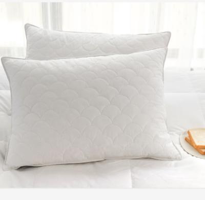 China Hot Selling 100% New Cotton Amazon Style Quilted Pillow Duck Down Feather Pane for sale