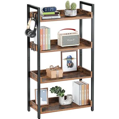 China Wholesale Family (Size) Steel Pipe Adjustable Industrial Four-Tier Customizable Shelf Open Storage Shelf Cabinet for sale