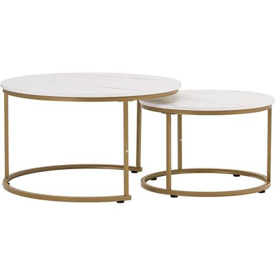 China (Other)OEM Adjustable Customized Round Console Table Cafe End Table With Different Color Metal Frame Table Base for sale