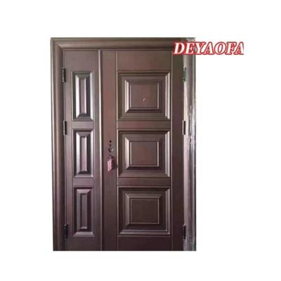 China Residential Good Quality And Good Fire Protection Exterior Home Security Doors Secur Steel Door With Low Price for sale