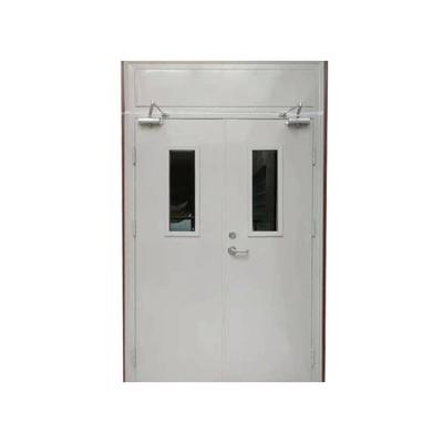 China High quality rated fire protection fire safety steel door made at factory in China for sale