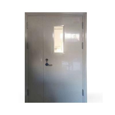 China Hot Selling High Quality Fire Protection CE Fireproof Commercial Interior Rated Steel Fire Fighting Fire Door for sale