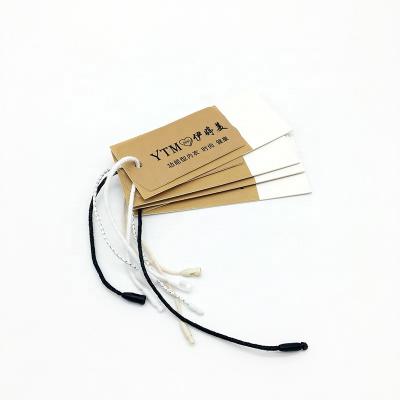 China Sustainable Professional Fashion Private Label Hot Sale Customized Hang Tags for sale