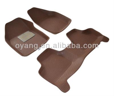 China PVC/Plastic 3D Car Floor Mats for sale