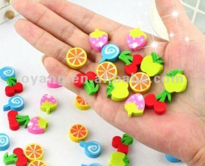 China Promotional Cute Fruit Shaped Eraser for sale