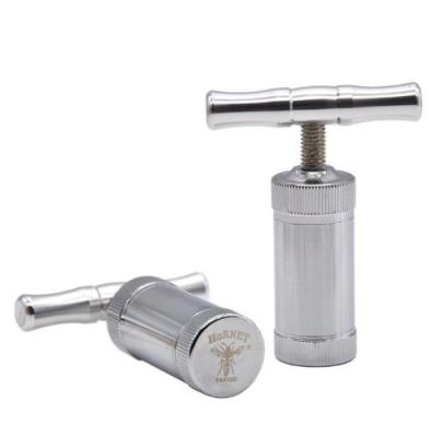 China All In One System Pollen Press Compressor Herb Spice Tobacco Crusher Metal Aluminum Smoking Pipe for sale