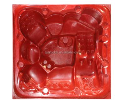 China Fiberglass reinforce plastic durable, economical, easy remedition, time saving operation and customize vacuum bathtub hottub/spa mold for sale