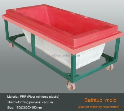 China Fiber Reinforce Plastic Classic Acrylic Bathtub Mold By Fiberglass for sale