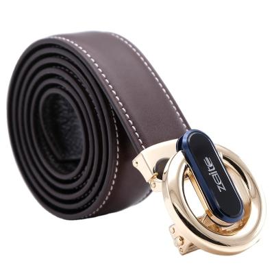 China Fashion Pretty Aromatherapy Special Unique Smart Custom Belt Selling New Product O Shape Fashion Brown Thread White Side for sale