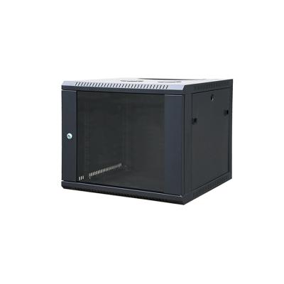 China SPCC Cold Rolled Steel Network Switch Cabinet Vertical 22u Wall for sale