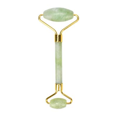 China High Quality Private Label Jade Milk Jade Skin Face Massage Roller Anti Aging Roller Real Hand Held for sale