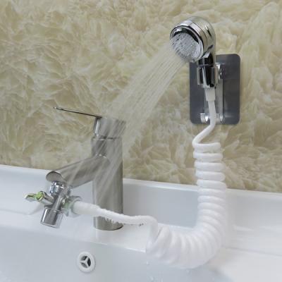 China With Diverter Holder External Handle Taps Sink Faucet Sprayer Set For Bathroom / Kitchen for sale