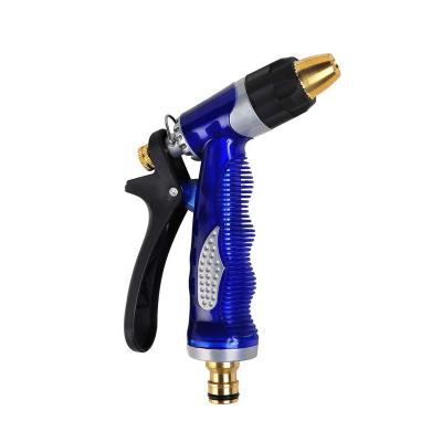 China Heavy Duty Garden Hose Single High Pressure Nozzle Gun Metal Hand Sprayer Car Washer for sale