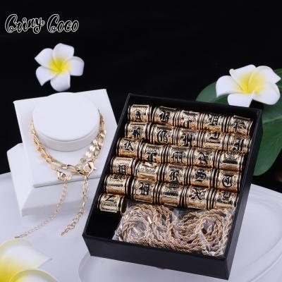 China Cocos Hawaiian Delicacy Simple Samoan Hawaiian Cring Jewelry Gold Plated Polynesian Letter Tribe Pendant Necklace 14k Filledwholesale for sale