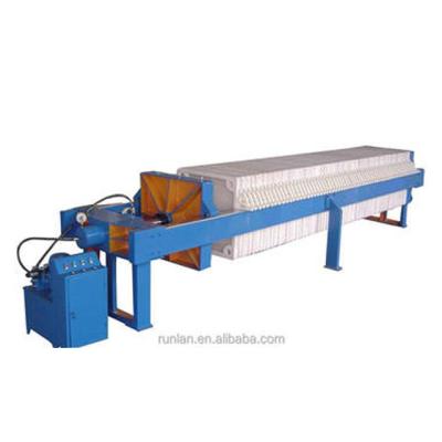 China New promotion hydraulic chamber filter press machine teste de filtro prensa for sale